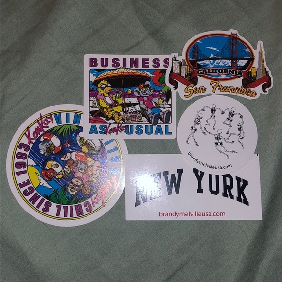 Brandy Melville Sticker Bundles! Pick one - Picture 2 of 8